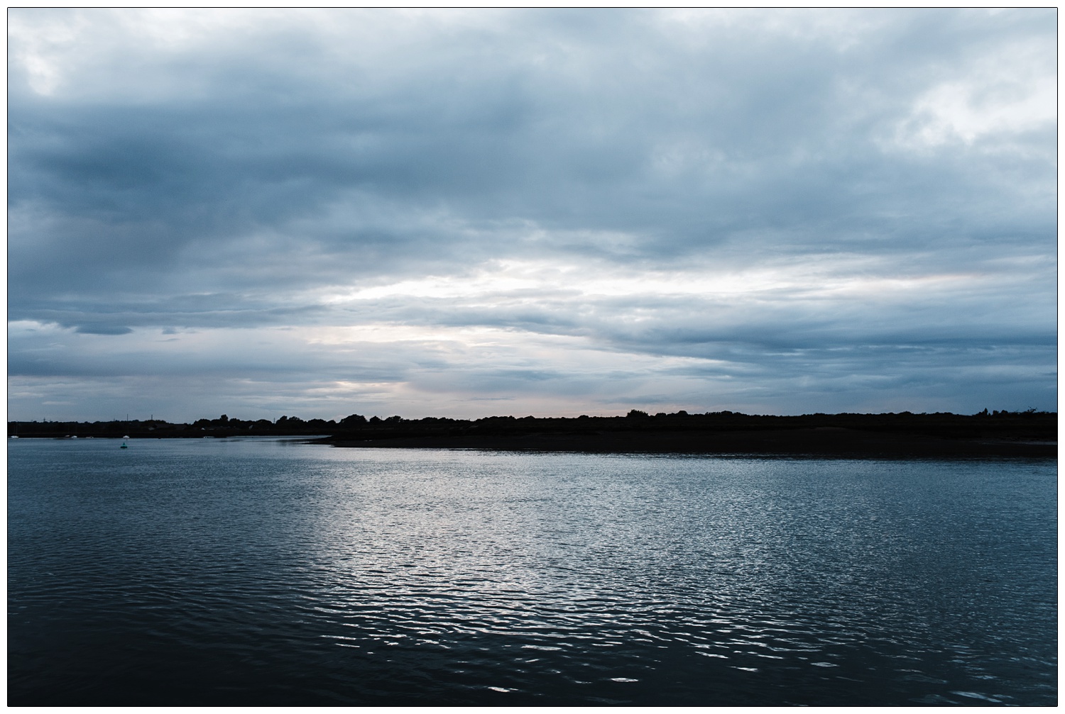 View across the River Crouch from the Brandy Hole.