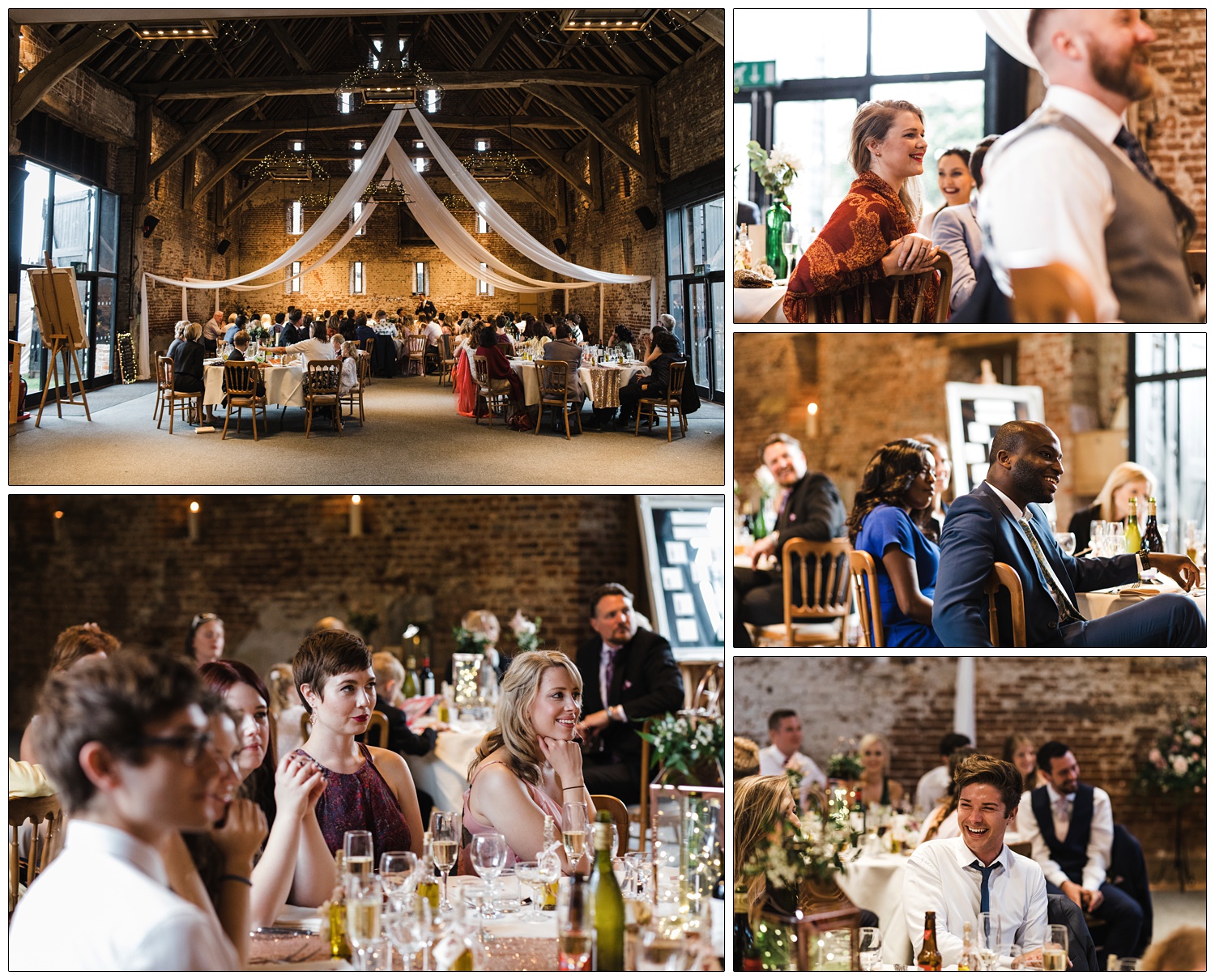 Wedding breakfast at The Great Lodge near Braintree