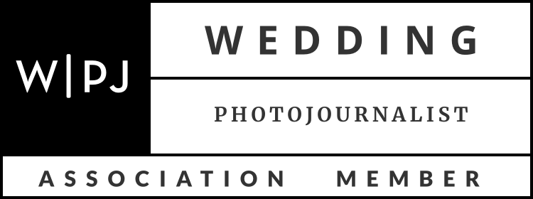 Logo showing membership of the Wedding PhotoJournalist Association.