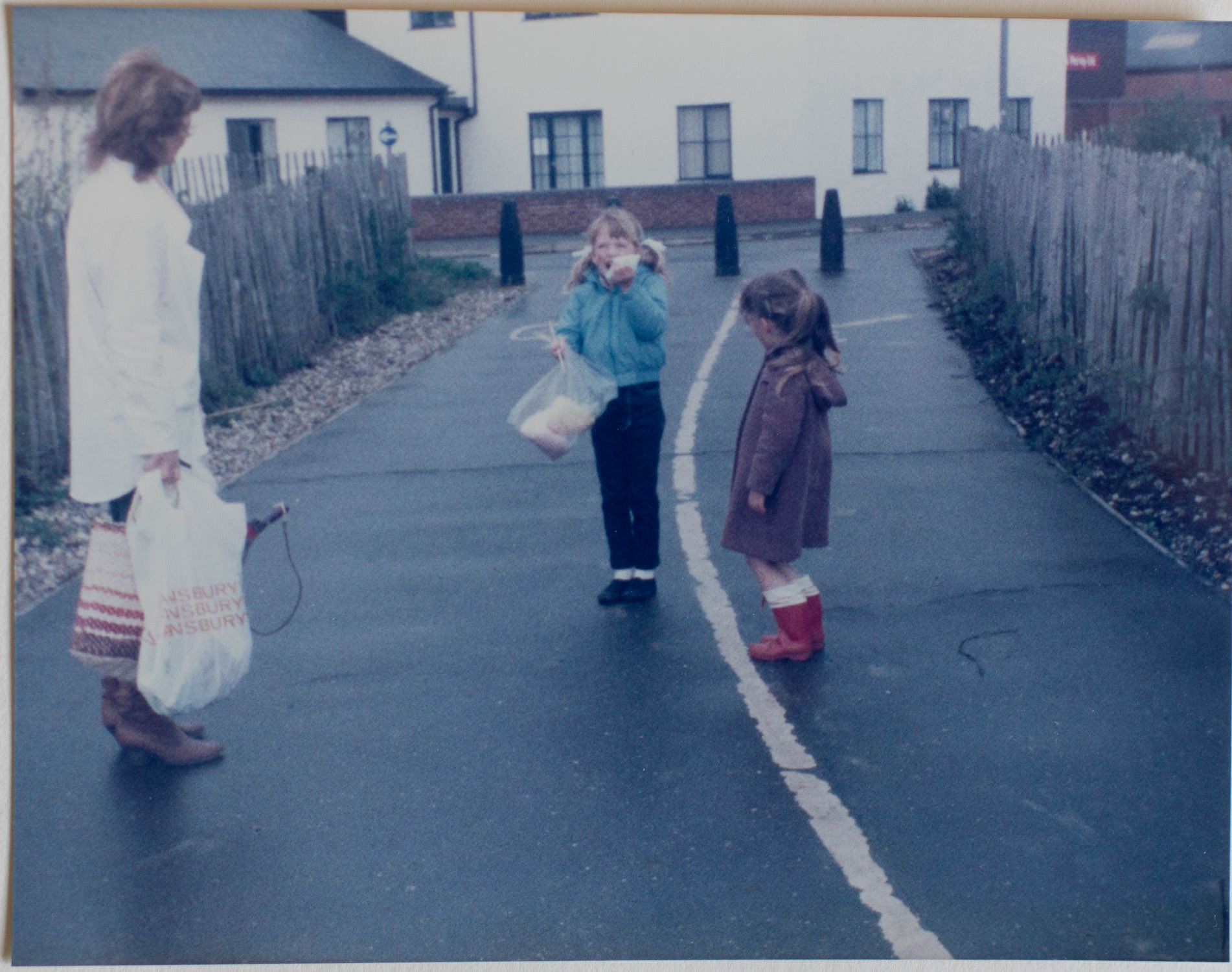 Tracy Morter Photography as a child in South Woodham Ferrers in the '80s. The building behind is now home to Westbury Windows and Joinery.