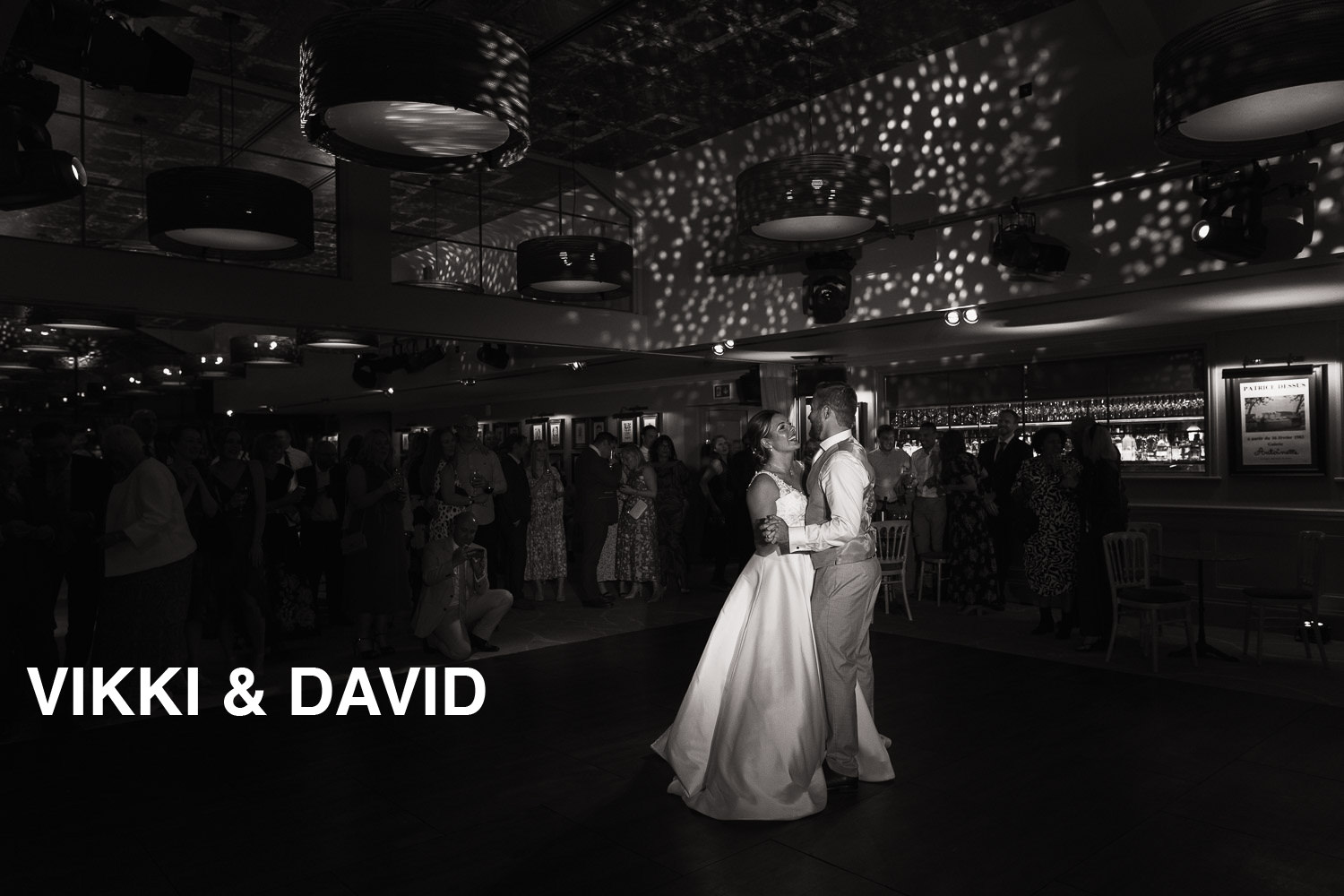 A first dance at the Lion House wedding venue near Chelmsford in Essex.