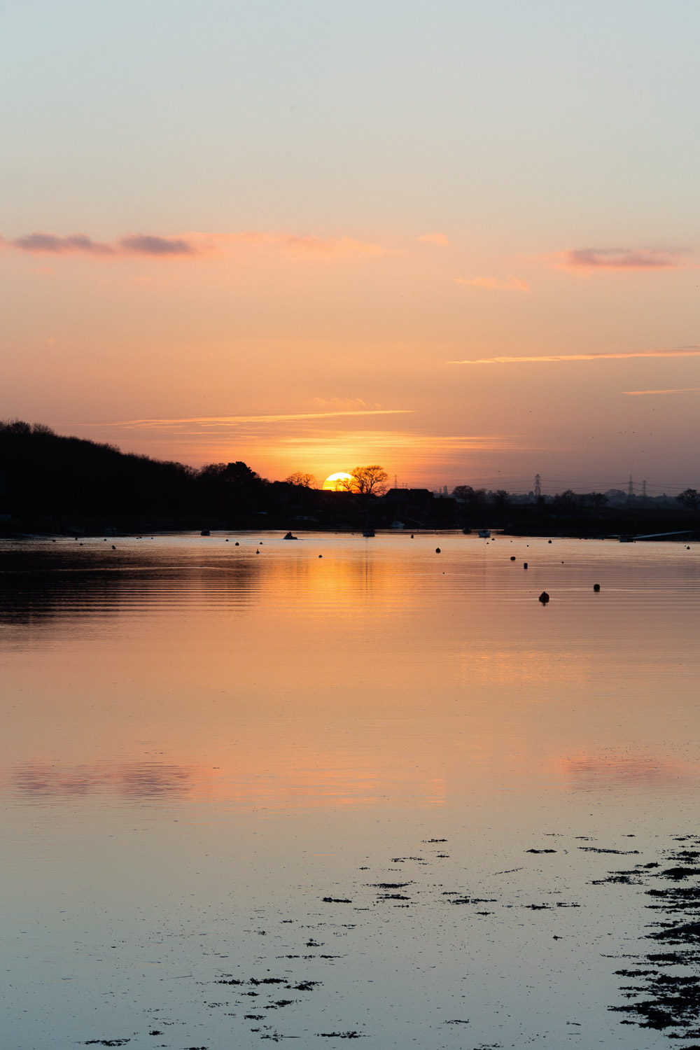 Sunset over the River Crouch in winter.

Marsh Farm Country Park, South Woodham Ferrers, , Chelmsford , CM3 5WP
